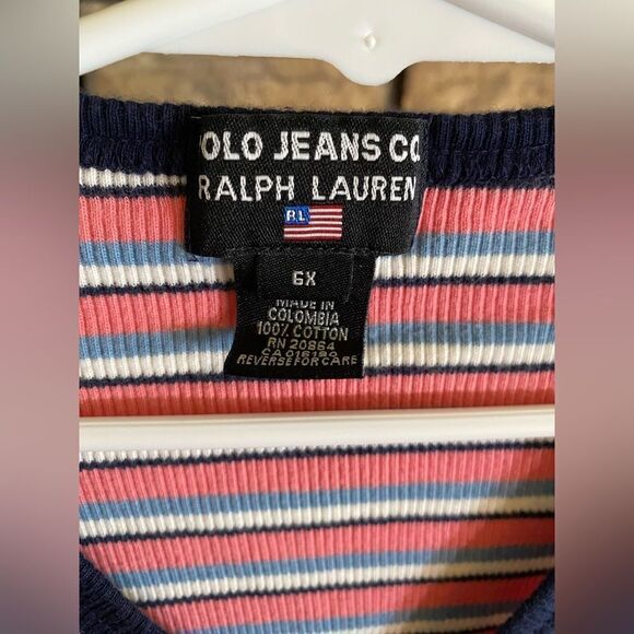 Polo jeans button down blouse - Picture 4 of 5